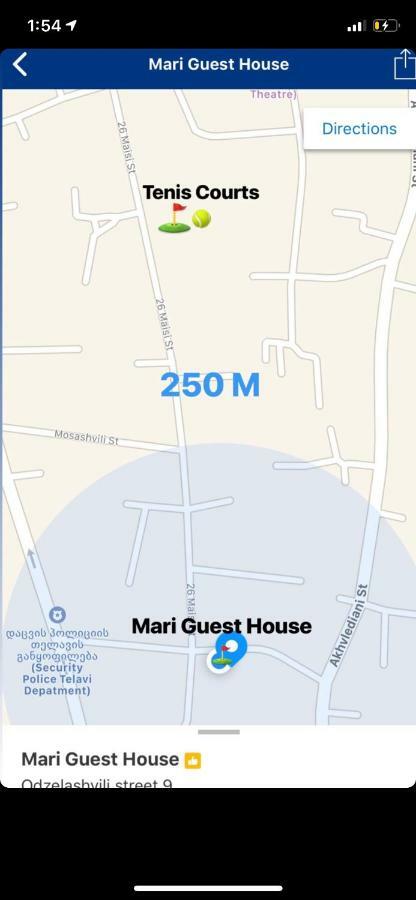 Mari Guest House Telavi Ngoại thất bức ảnh